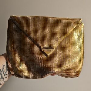 Metallic Gold Evening Clutch